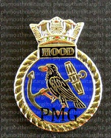 HMS Hood Lapel Pin